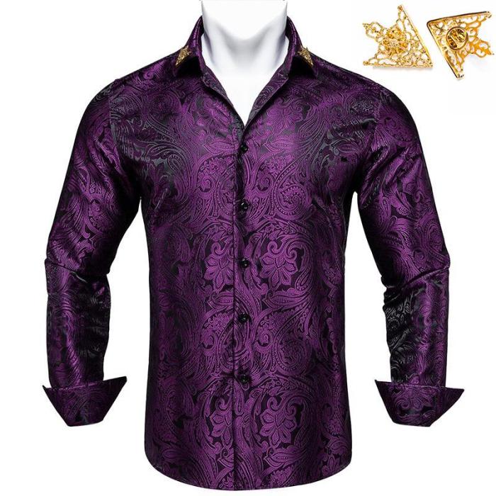 Light purple men's dress shirt