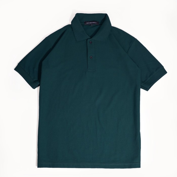 Forest green dress shirt for men