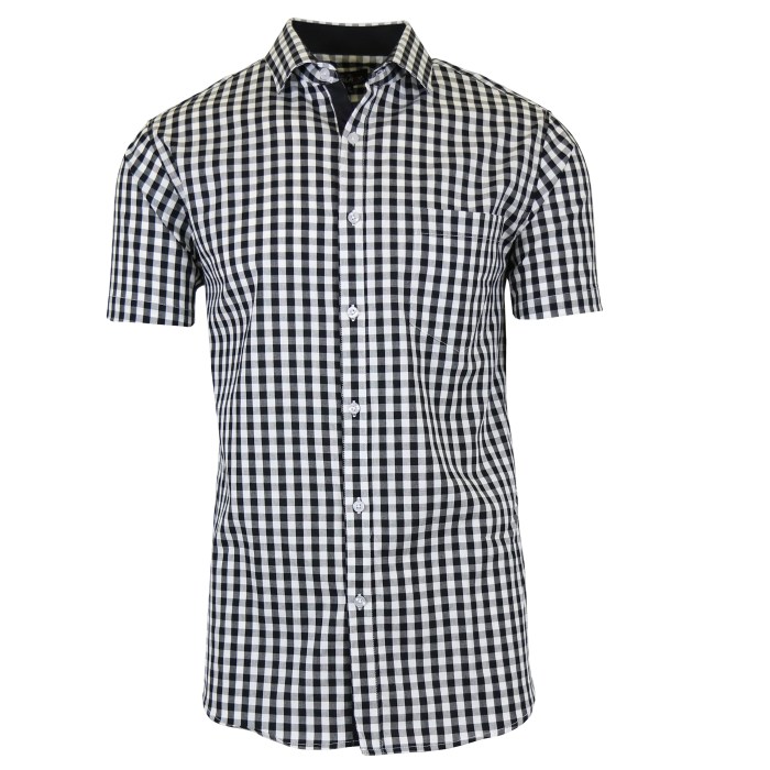 Short dress shirts for men