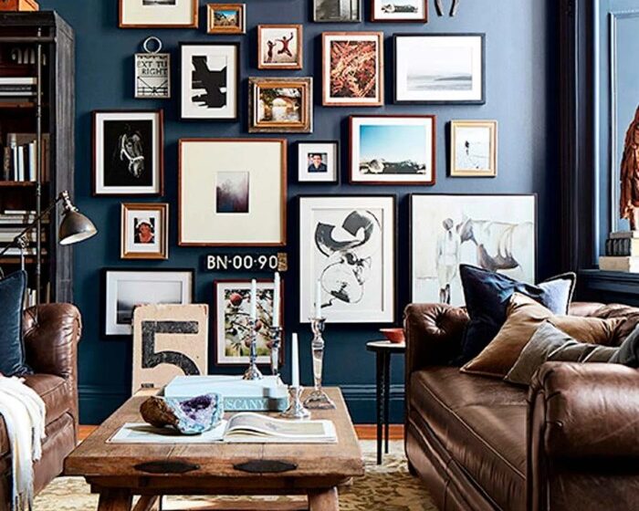 How to decorate room wall with pictures