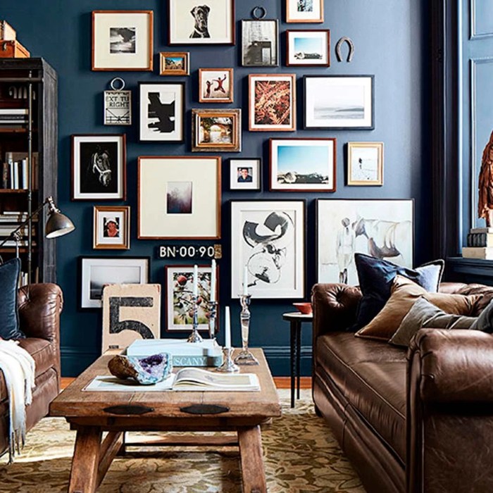 How to decorate room wall with pictures