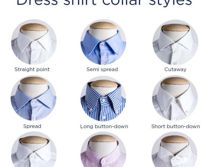  Mens Dress Shirt Collar Styles A Comprehensive Guide to Choosing the Perfect Collar