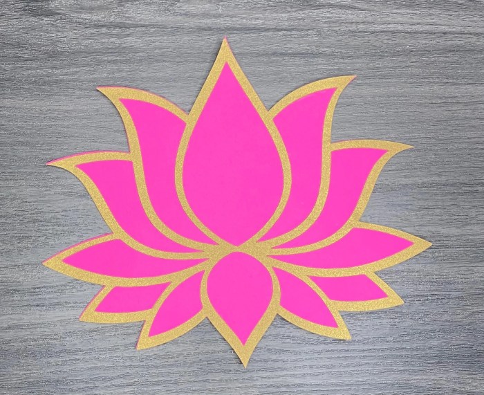 How to make rotating lotus decoration