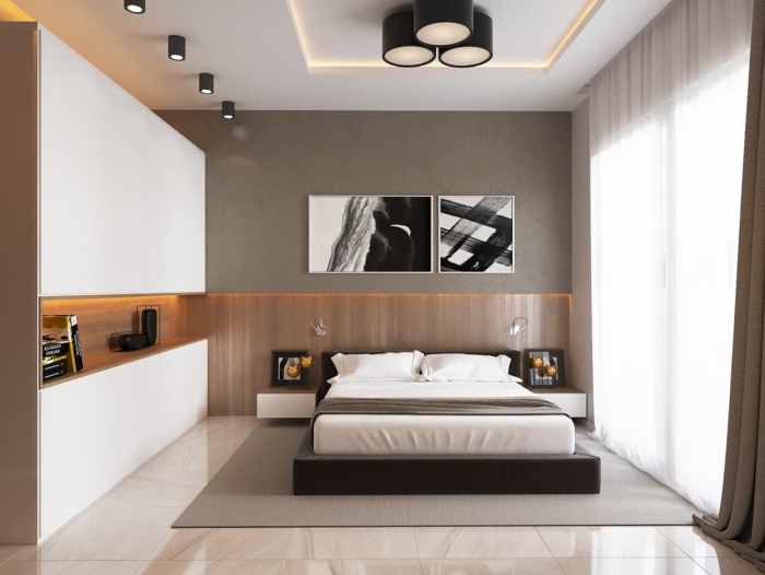 Desain interior kamar tidur 2x3